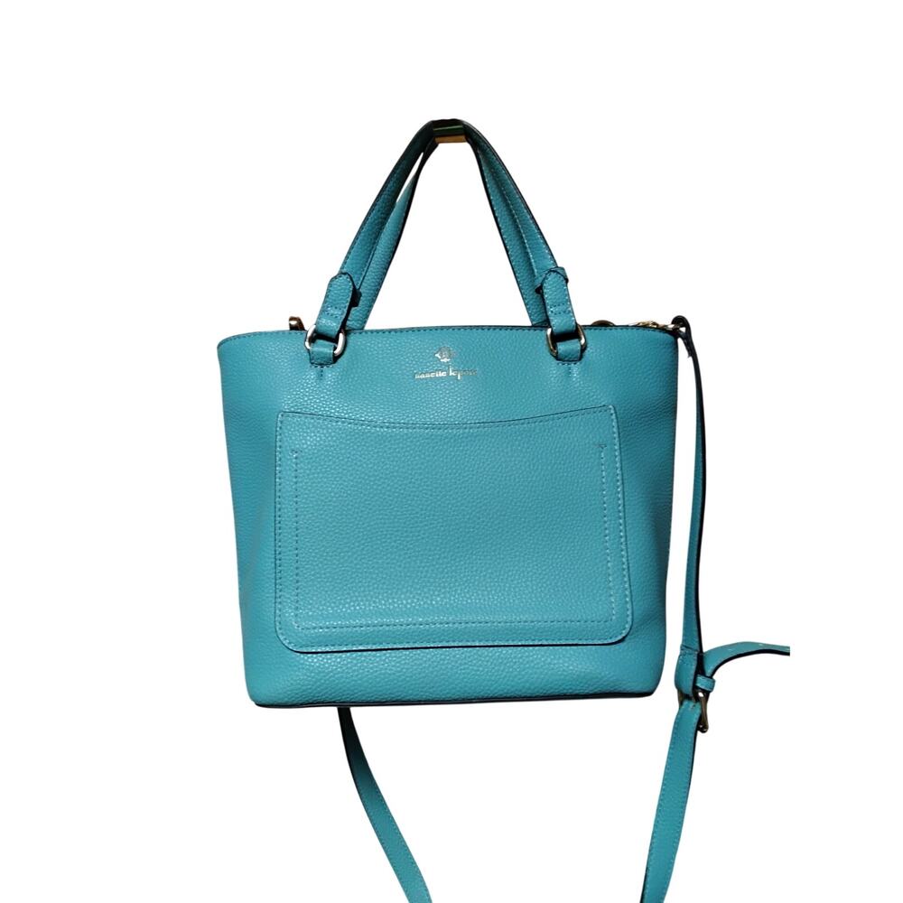 Nanette Lepore Crossbody Shoulderbag Turquoise & Tan Brand new without tags